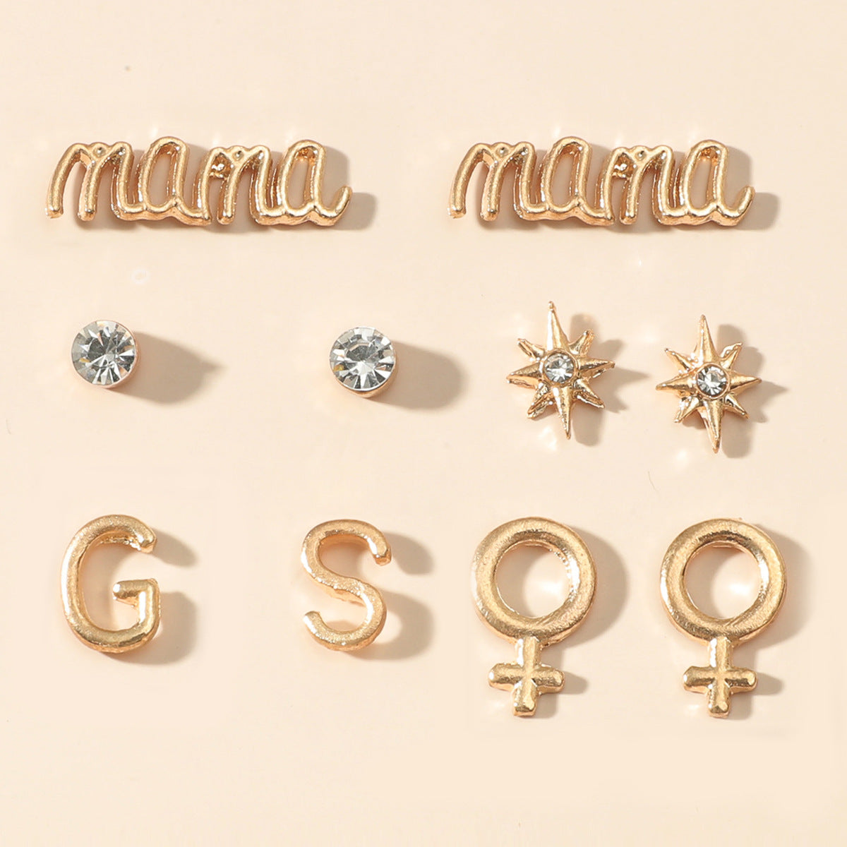 Ins Style Simple And Compact All-match Earrings Mother's Day Gift Female