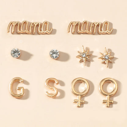 Ins Style Simple And Compact All-match Earrings Mother's Day Gift Female