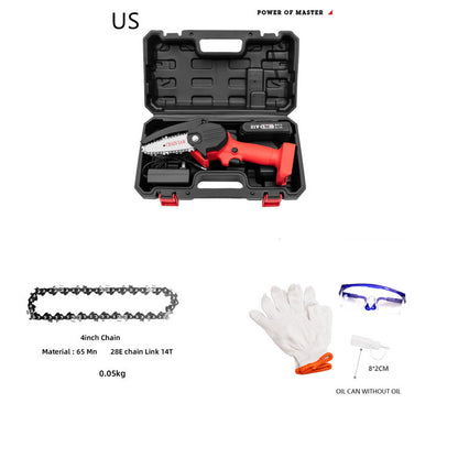 Lithium battery chain saw