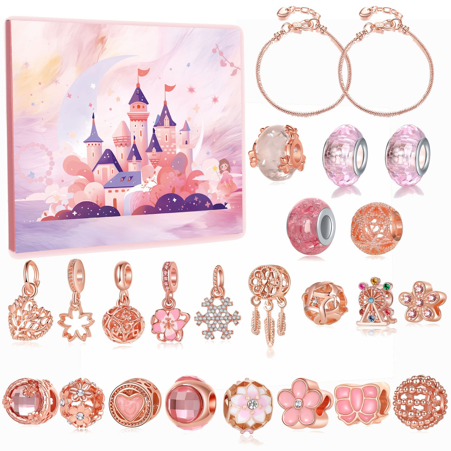 Christmas Diy Bracelet String Beads Blind Box New Year Valentine's Day Gift