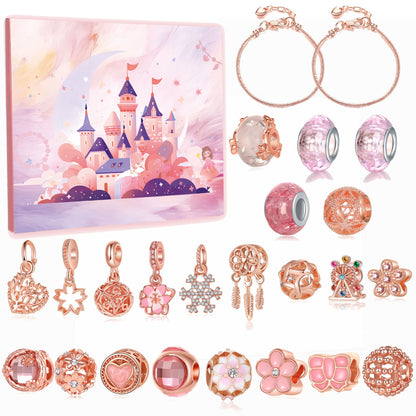 Christmas Diy Bracelet String Beads Blind Box New Year Valentine's Day Gift