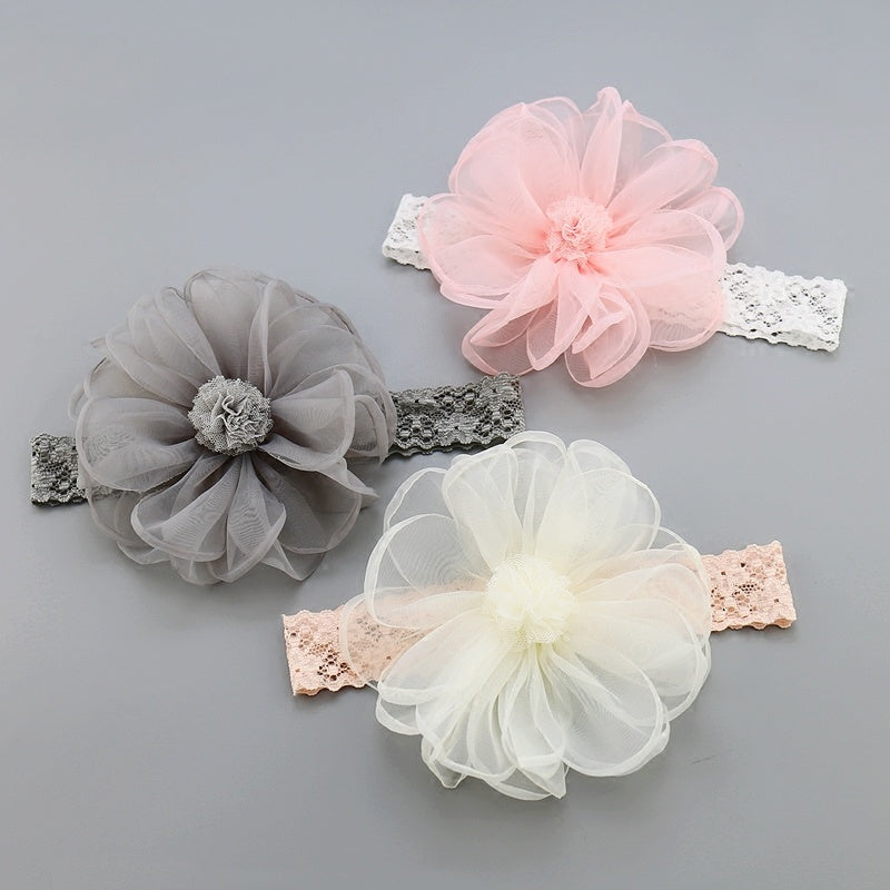 Girls Flower Headband