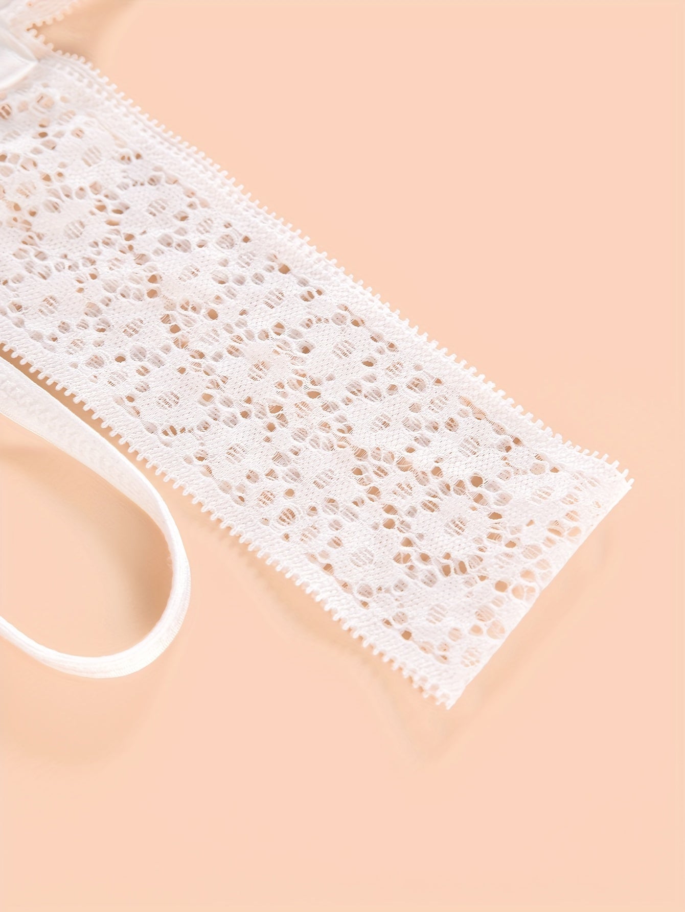 Strappy Lace Thong Panties, Floral Print Semi-Sheer High Waist Criss Cross Panties, Women's Lingerie & Underwear