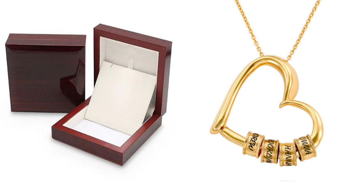 Personalized Heart Necklaces Women Jewelry Custom Name Necklaces & Pendants Mothers Day Gift