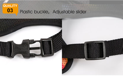 Rainbow chest strap