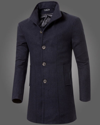 Mid-length men's coat