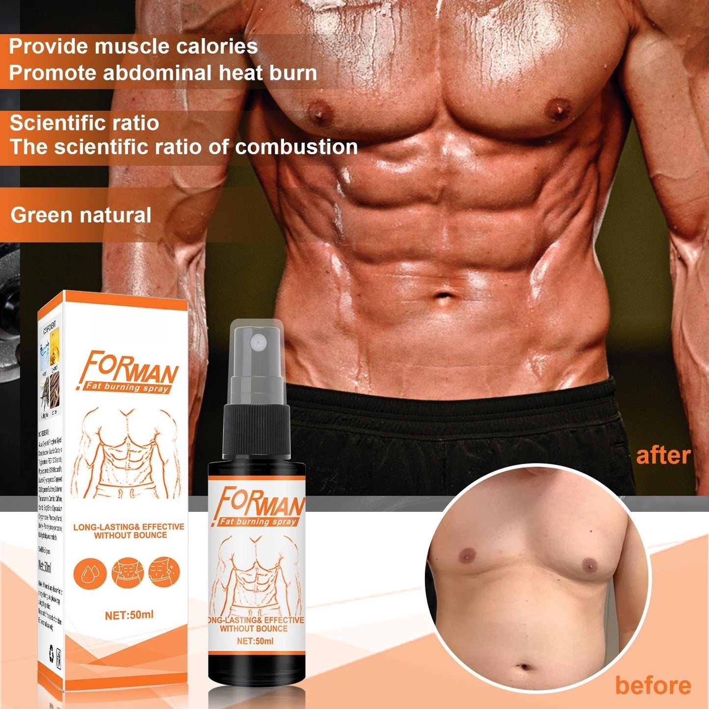 Increase Muscle Body Care Firm Abs Fitness Shaping Exercise Abdominal