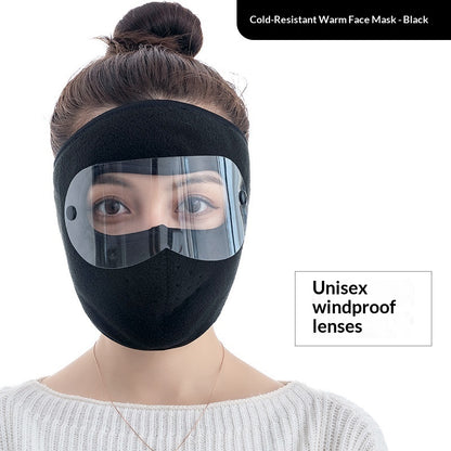 Women's Thickened Dust-Proof Neck-and-Ear-Protecting Winter Cycling Mask