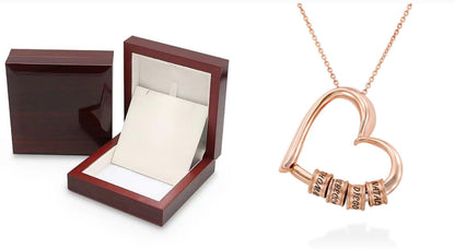 Personalized Heart Necklaces Women Jewelry Custom Name Necklaces & Pendants Mothers Day Gift