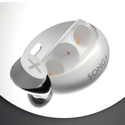 Kabellose Bluetooth 5.0-Kopfhörer, Sport-Headset, USB-C-Ladecase, Einzelmodus, einzigartiges Sternring-Design