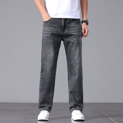 Sommerliche Pendlerjeans, Herren, High Sense Business Straight