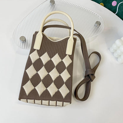 Love Mini Knit Shoulder Crossbody Bag