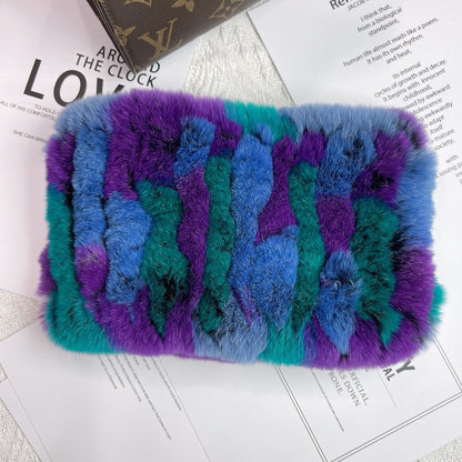 Women's Versatile Fur Snood Warm Scarf