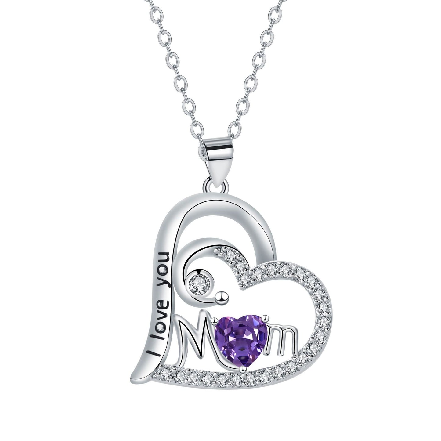 Mother's Day Necklace Mom Pendant Necklace Gift