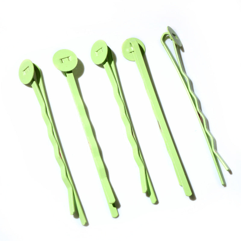 Candy Color Band Tray Clip Internet Celebrity Small Hairpin Handmade Hair Accessories 14g