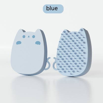 Pet Sponge Silicone Comb For Cats