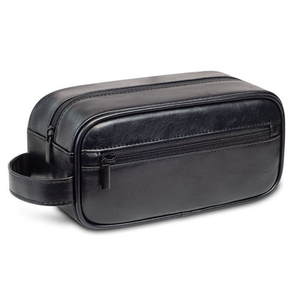 Men's Pu Business Handheld Makeup Storage Bag
