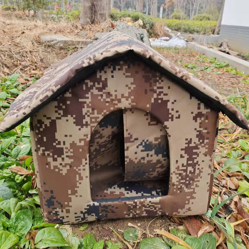 Outdoor Waterproof Oxford Cloth Cat And Dog Kennel