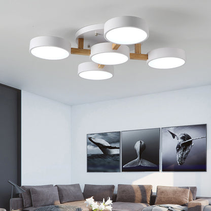 Nordic Bedroom Ceiling Lamps Small Apartment Living Room Simple Modern