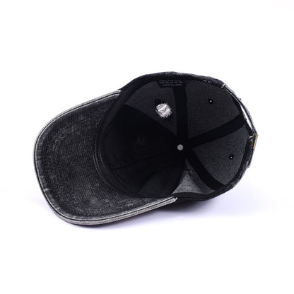 Foreign Trade Hand-painted Butterfly Hat European And American Retro Simplicity Baseball Cap Men And Women Outdoor Peaked Cap Amazon Cowboy Hat