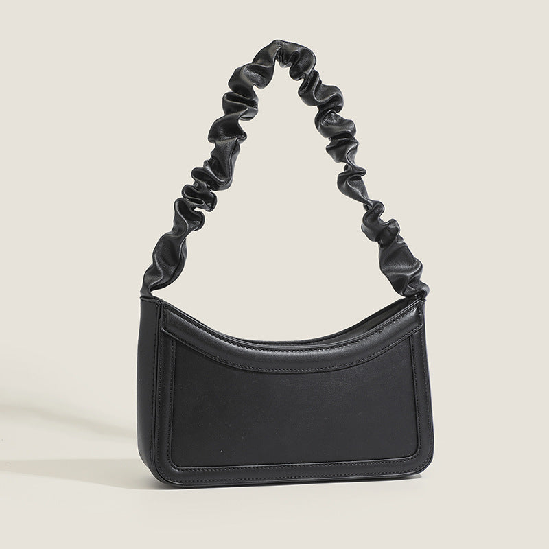 French Ins Style Pleated Underarm Bag