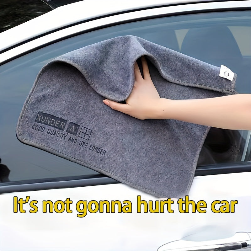 Supreme Microfiber Car Wash Towel - Double-Sided, Super Absorbent, No Shedding, Extra Thick for Professional-Grade Car Care