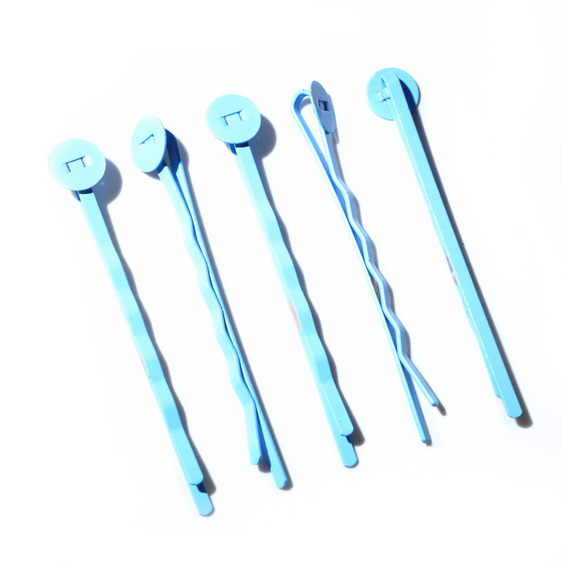 Candy Color Band Tray Clip Internet Celebrity Small Hairpin Handmade Hair Accessories 14g