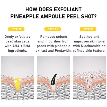 PHOFAY GENTLE PEELING SOLUTION PAPAYA ENZYME AHA BHA