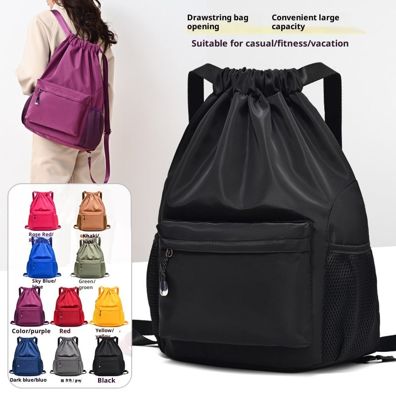 Simple Travel Fitness Large-capacity Backpack Basketball Lightweight Backpack