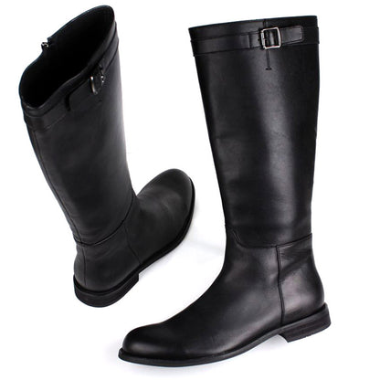 Long cowhide male Martin boots