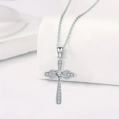Cross Pendant Necklace Valentine's Day Gift