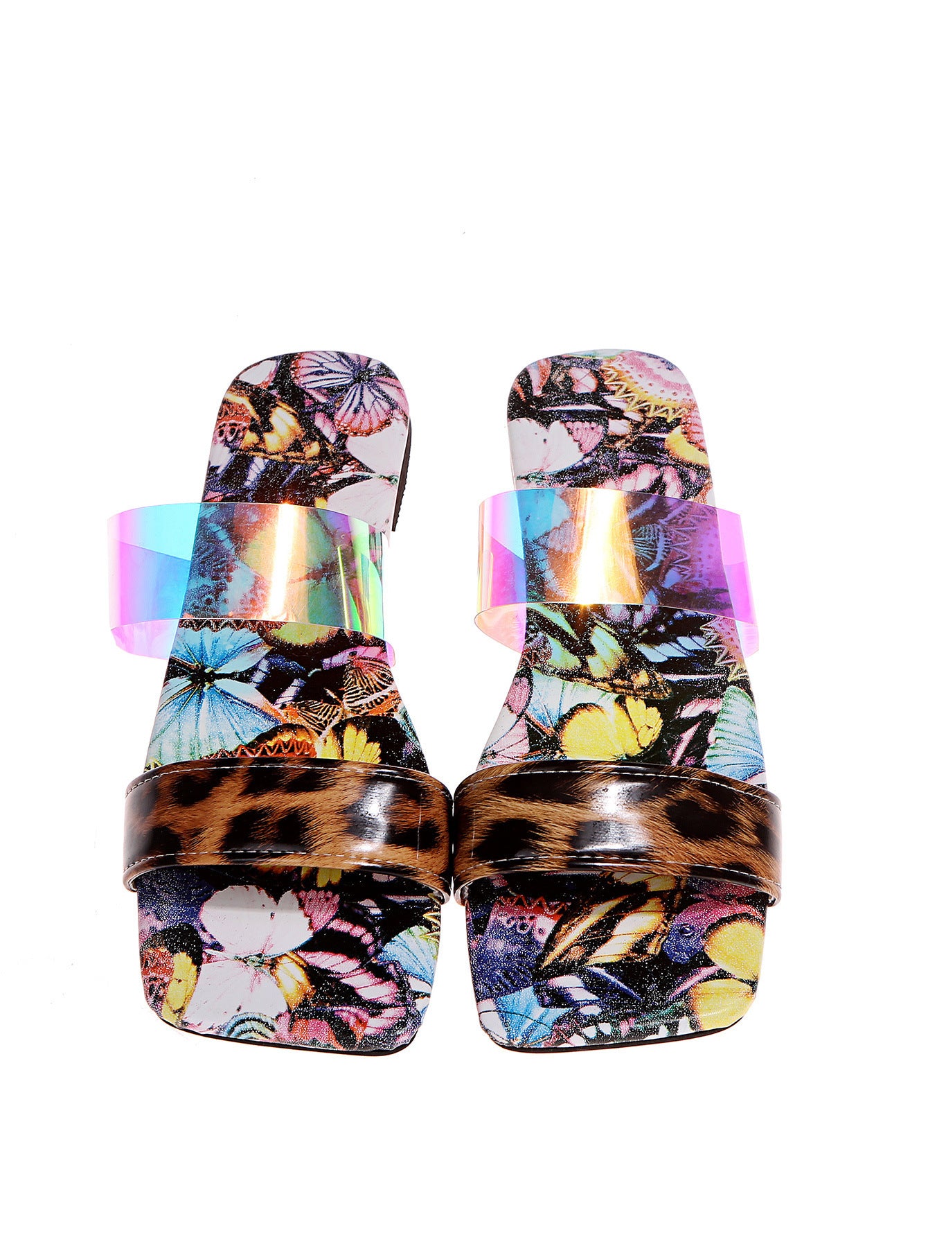 Women's Sandals New Serpentine Flower Flat Bottom