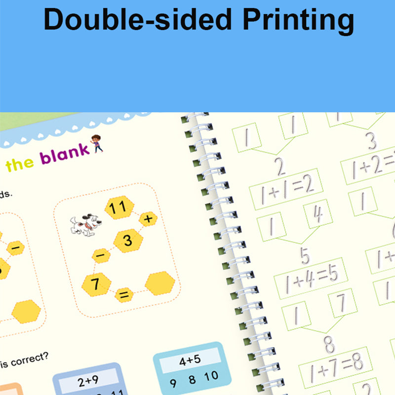 Hot Selling Preschool Hard Pen And Groove Copybook Practice Copybook For Children In English