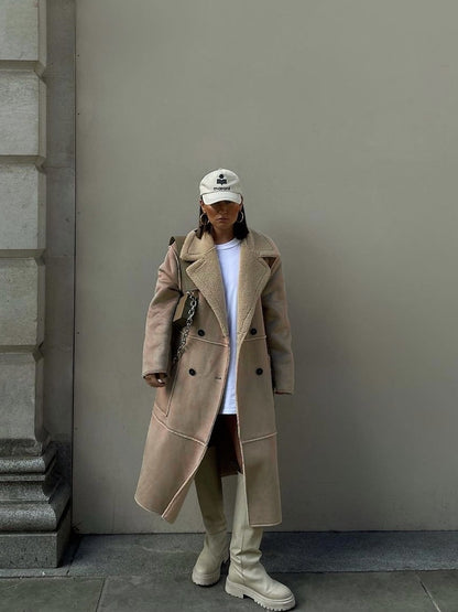 Ladies Fashion British Style Winter Coat Premium Sense