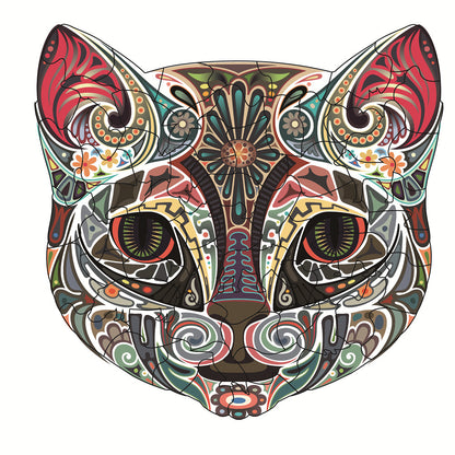 Each Piece Is Animal Shaped Christmas Gift Colorful Elephant Turtle Wooden Jigsaw Puzzles