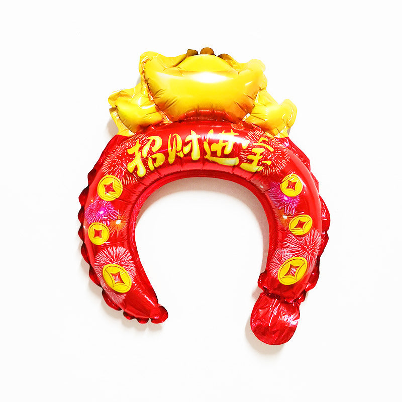 Children's Headband Balloon Cartoon Animal Headdress Hairpin