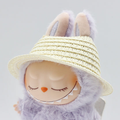 Straw Hat Woven Open Doll Decorative Accessories