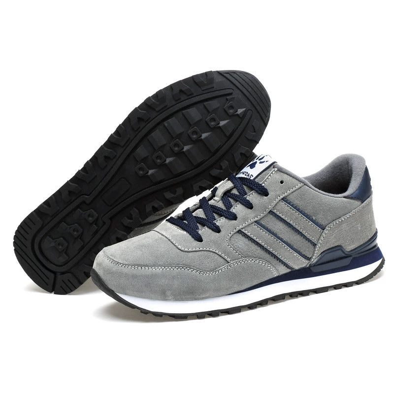 Men's Tide Plus Velvet Mesh Breathable Travel Running Shoes