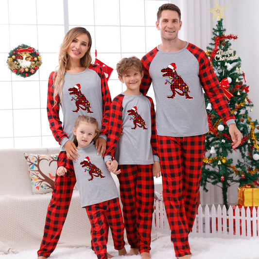 Stewart Plaid Matching Christmas Family Pajamas - Festive Holiday Sleepwear Set