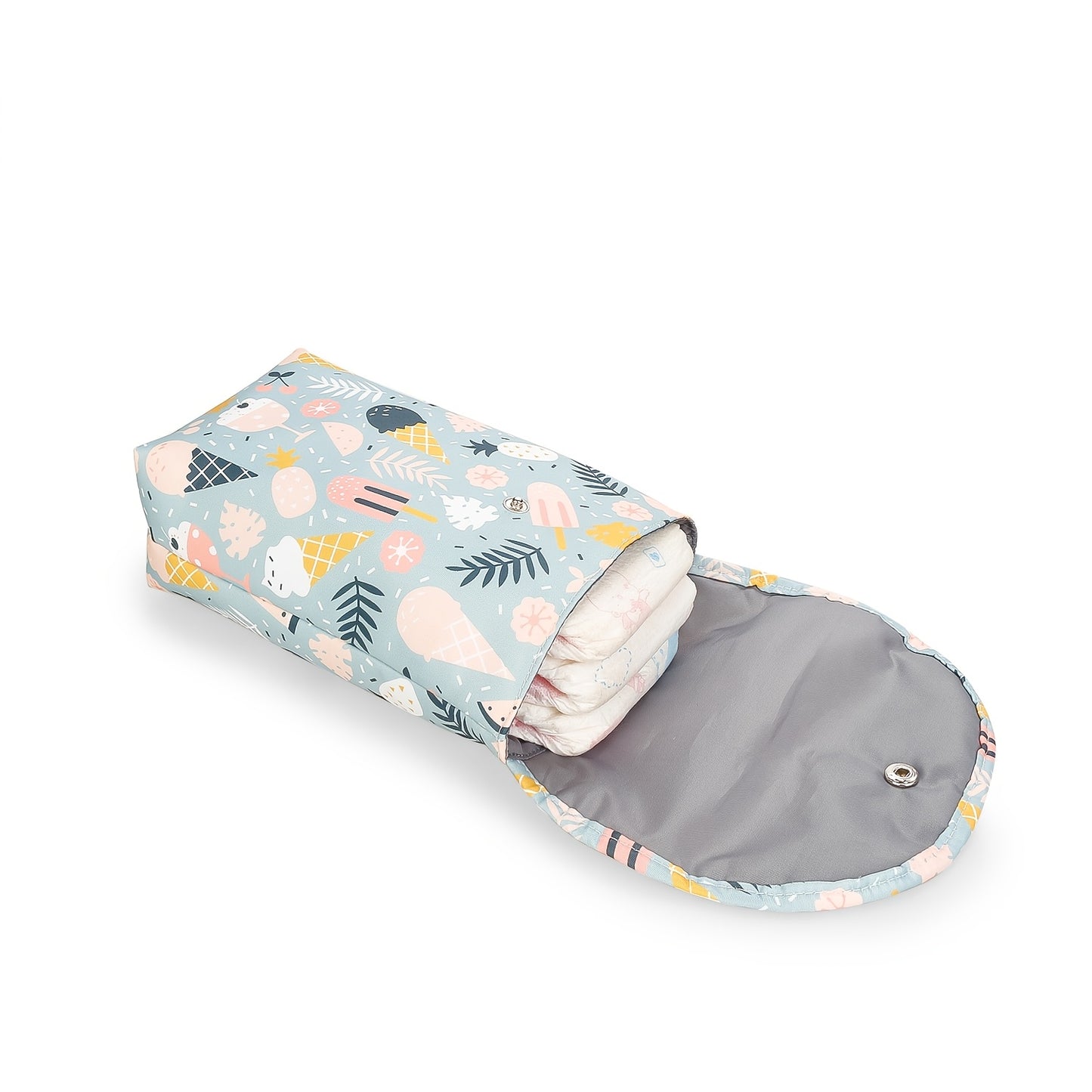 [Portable Diaper Storage for Youngsters] Portable Diaper Storage Bag for Youngsters - Durable Polyester, Ideal for Diapers & Wet Wipes