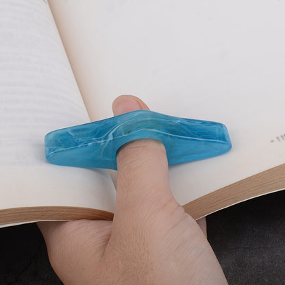 Premium Resin Bookmark Book Stand - Creative Thumb Reading Aid & Page Holder