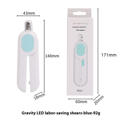 Pet LED Labor-saving Cat Nail Scissors