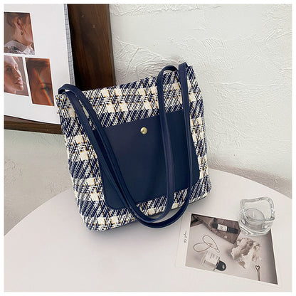 Fashion Single Shoulder Tote Bucket Bag