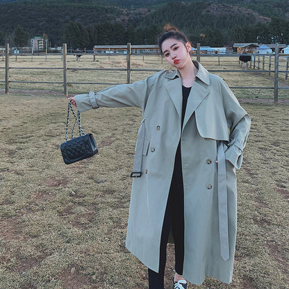 New Style Windbreaker Women's Mid-length