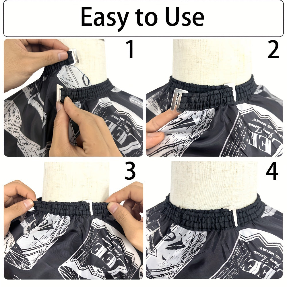 Professional Hair Cutting Cape, Salon Barber Cape, Hair Cutting Accessories, Waterproof Cloth Hair Cutting Apron