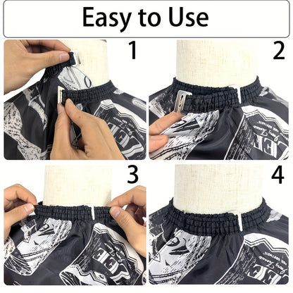 Professional Hair Cutting Cape, Salon Barber Cape, Hair Cutting Accessories, Waterproof Cloth Hair Cutting Apron