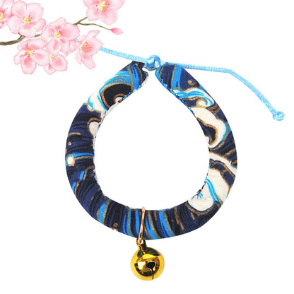 Japanese Style Cartoon Bell Pet Collar
