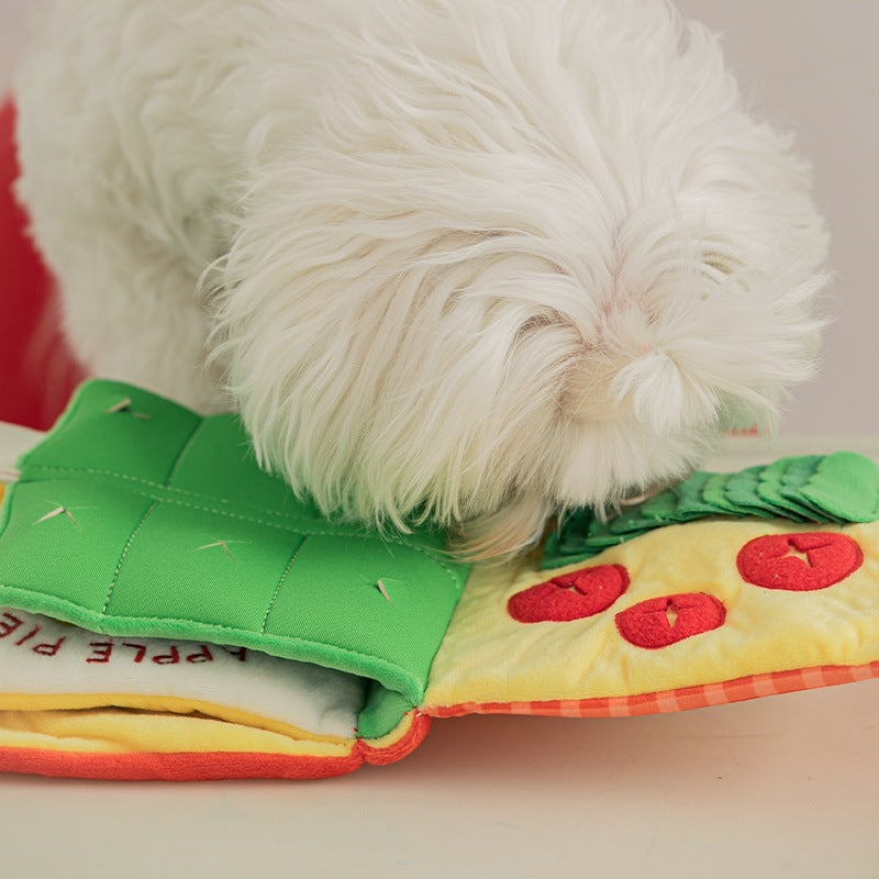 Leaking Food Cute Sniffing Vocal Reading Toy