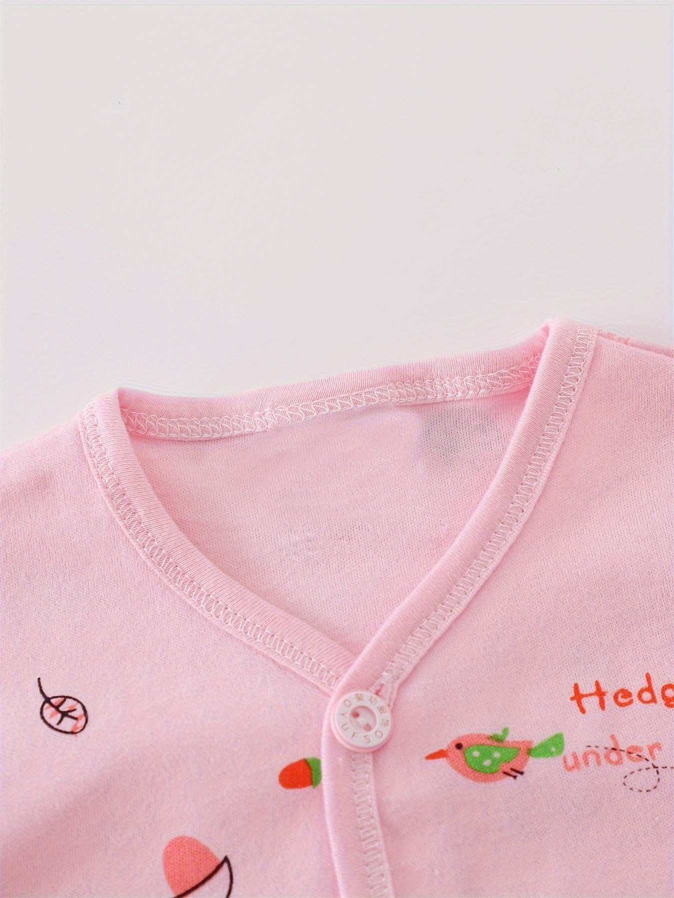 5pcs Baby 0-3m Set, All-Season Casual Outfits for Boys and Girls, Newborn Clothes, Girls' Pants and Baby Hat with Drool Bib, Baby Shower Essentials, for Outdoor