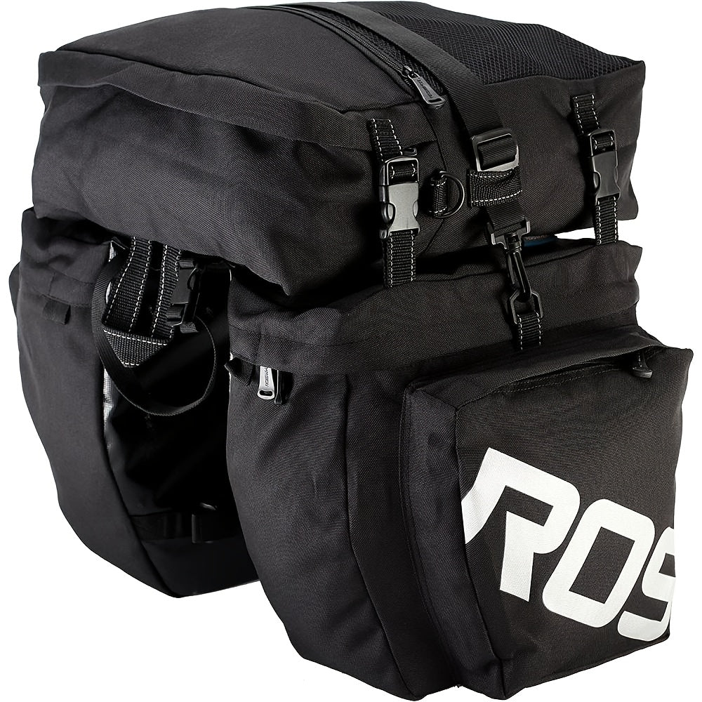 Premium Bicycle Pannier Bag - Large Capacity Waterproof Rear Rack Cargo Trunk for Cycling